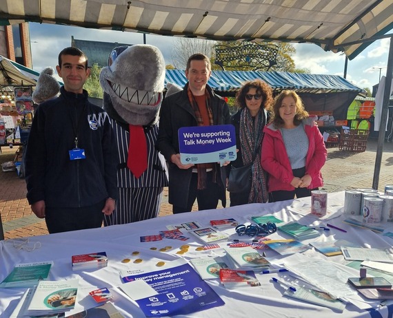 Money advice stall