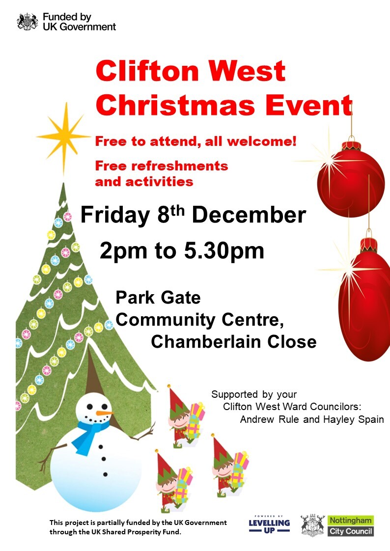 Clifton West Christmas Celebrations