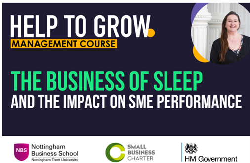 The Business of Sleep & Impact on SME Performance