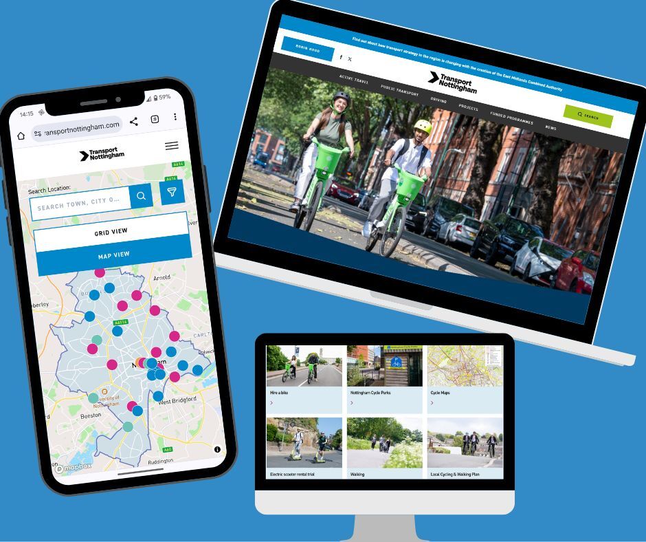 New transport nottingham website