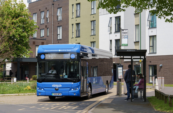 New electric buses