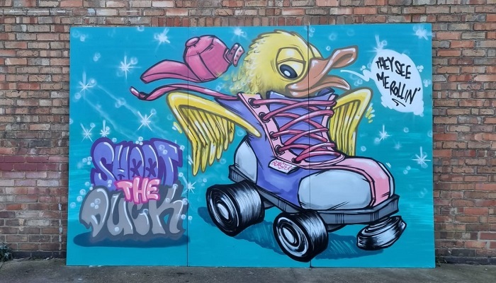 Shoot the Duck Rollerdisco