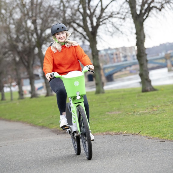 Lime e-bike