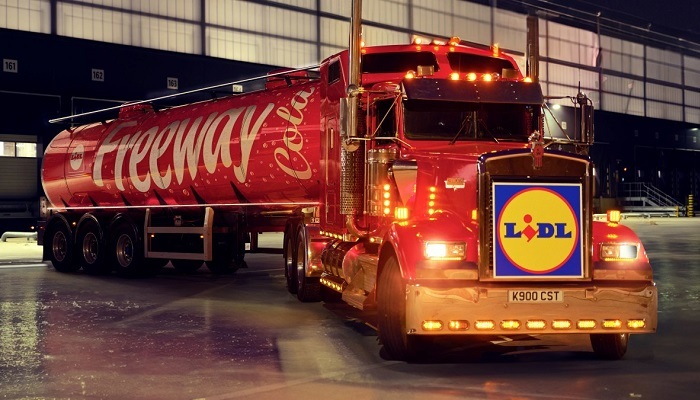 Lidl Freeway Cola Truck