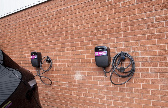 john e wright EV chargers