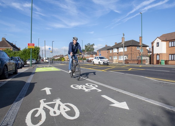 Cycling in Nottingham