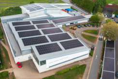 Harvey Hadden Solar aerial photo