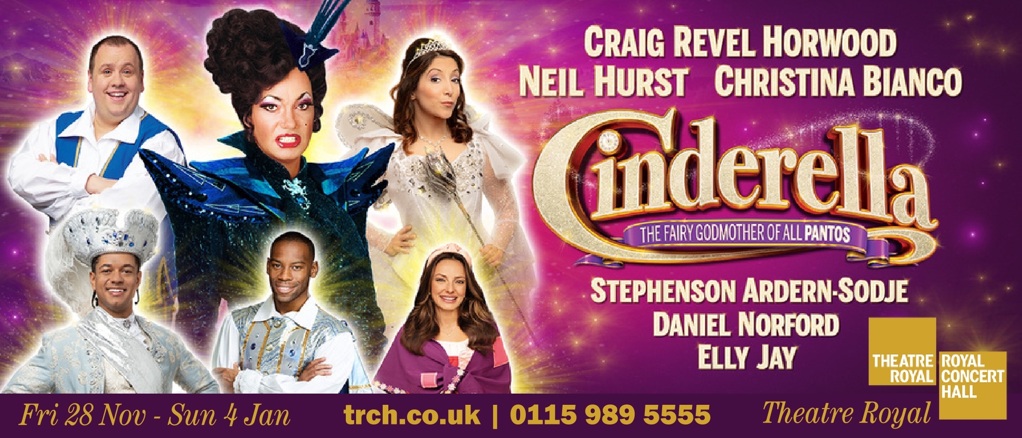 Cinderella at the Theatre Royal - Royal Concert Hall - click for tickets and more info