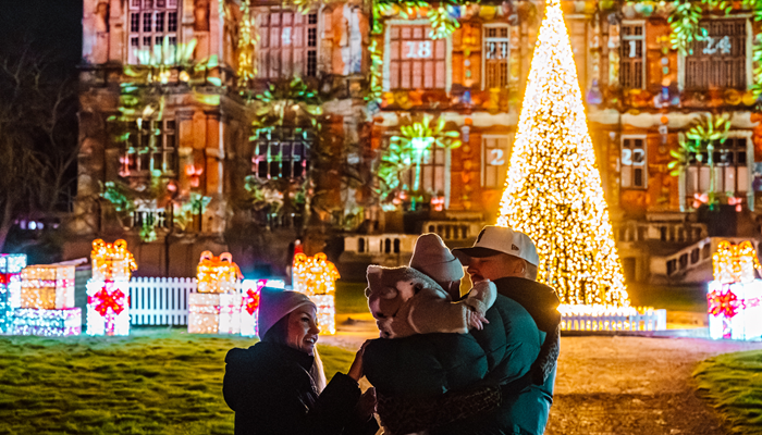 Wollaton Winter Light Trail