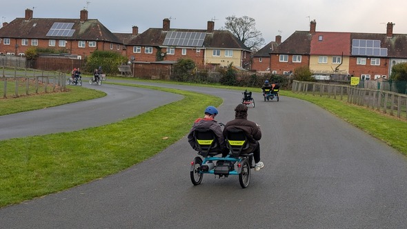 Harvey Hadden bike library session