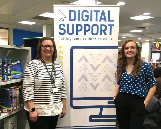 Digital Drop Ins at Nottingham City Libraries