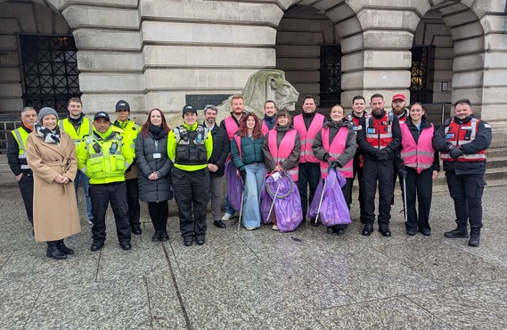 Group photo day of action