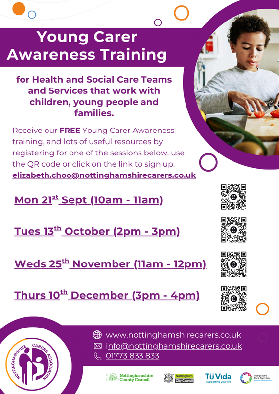 young carers training