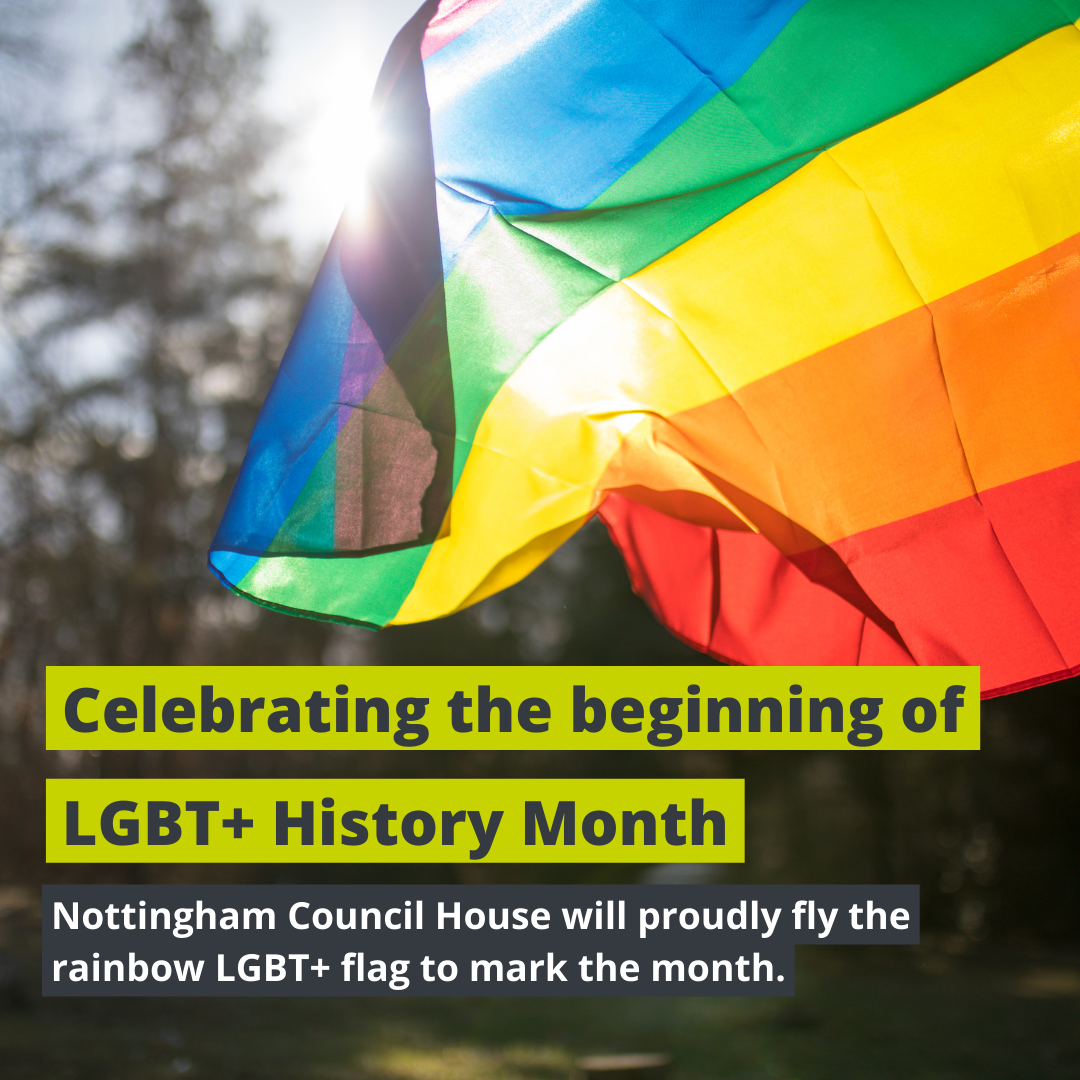 Celebrating the beginning of LGBT+ History Month