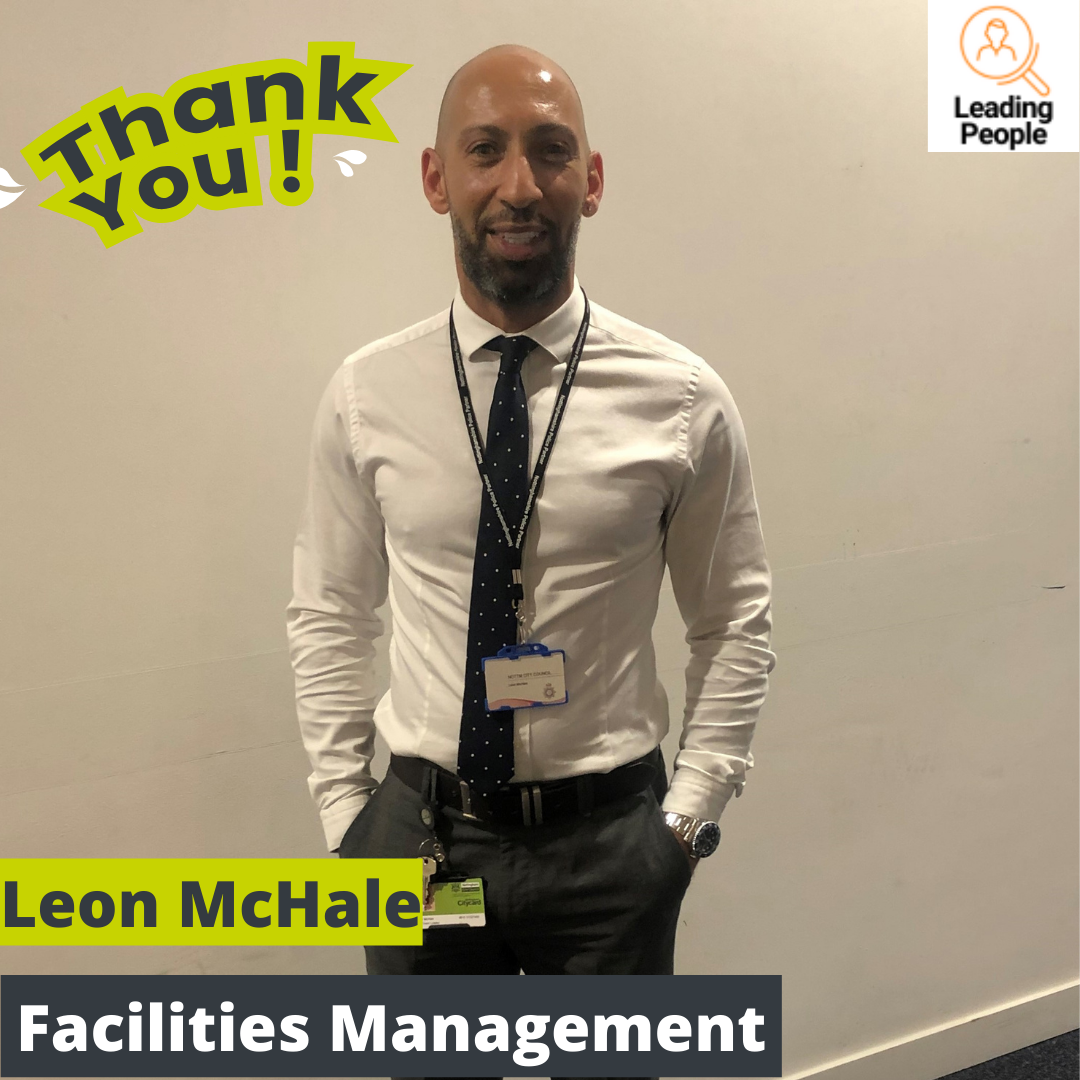 Thank you to Leon McHale in FM