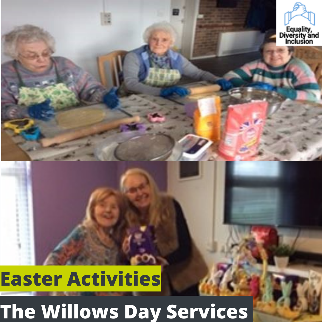 Easter Biscuit Baking Activity at The Willows Day Service