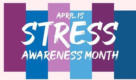 Stress awareness Month stock image