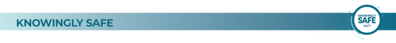 Knowingly Safe banner