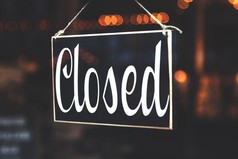 Closed businesses