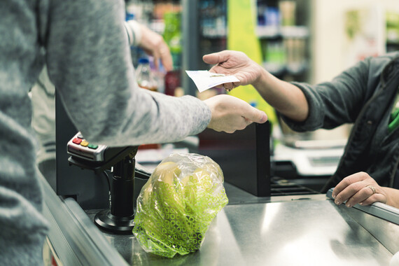 supermarket employee