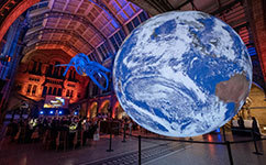 Earth at the Natural History museum