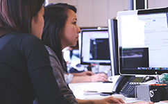 Training at computer