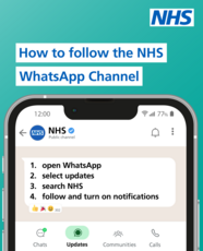 How to join NHS WhatsApp group