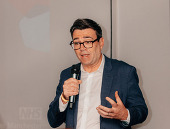 Andy Burnham Mayor of Greater Manchester talks at the launch of the Metastatic Cancer Strategy 