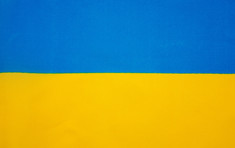 Yellow and blue Ukraine flag