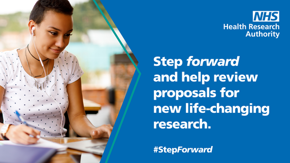 Step Forward and help review proposals for new life-changing research
