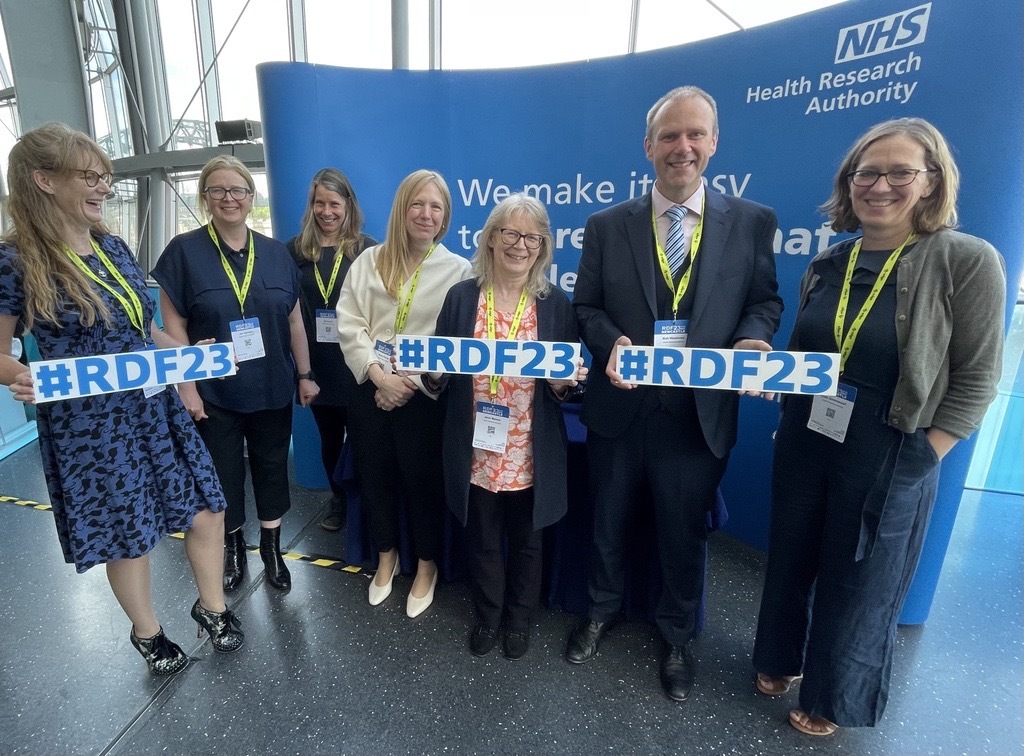 HRA staff at the NHS R&D forum annual conference