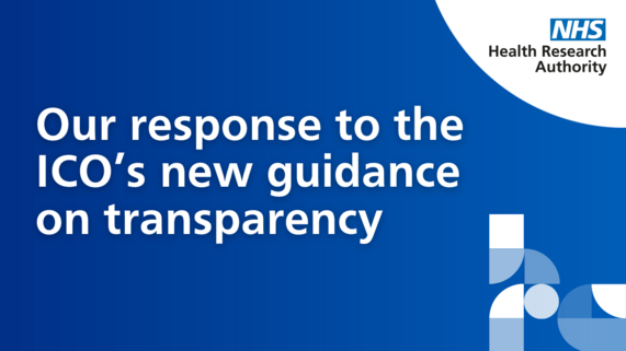 Our response to the ICO's new guidance on transparency