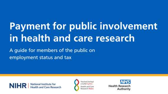 payment for public involvement in health and care research
