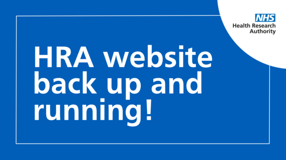 HRA website back up and running! 