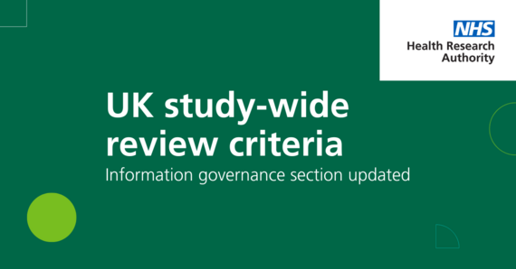 Study-wide governance review criteria
