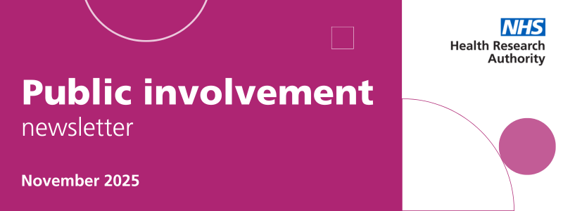 Public involvement header November 2025