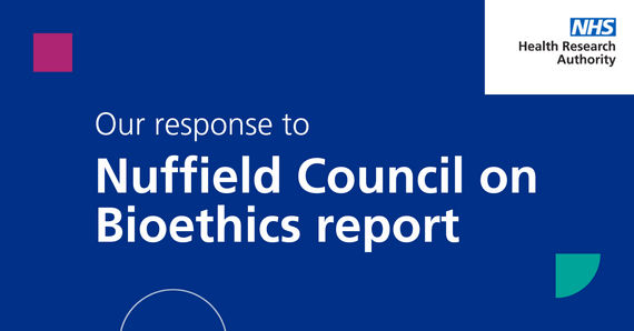 Our response to Nuffield Council bioethics report