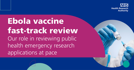 Ebola vaccine fast-track review