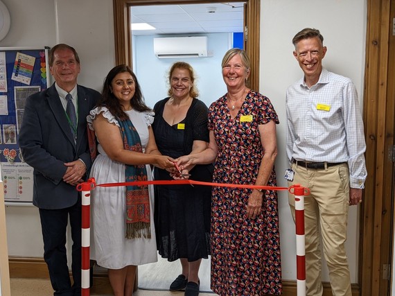 Ribbon cutting opens new facilities at Crowborough Birthing Centre and marks 25th anniversary 