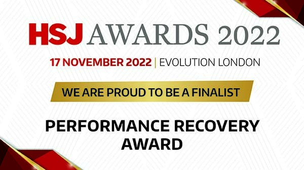 Trust is nominated for a HSJ award