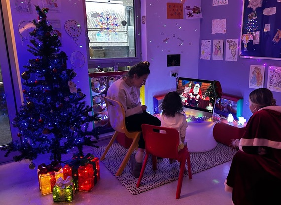 Video call from Father Christmas