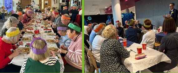Volunteer Christmas lunches
