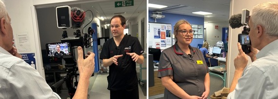BBC visits TWH Emergency Department