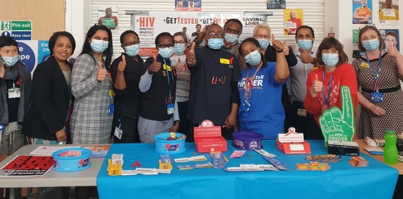 Alexander Pringle team host HIV stall to mark World AIDS Day