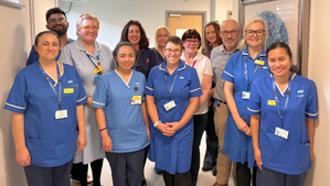 Dene Barton for pre-op checks