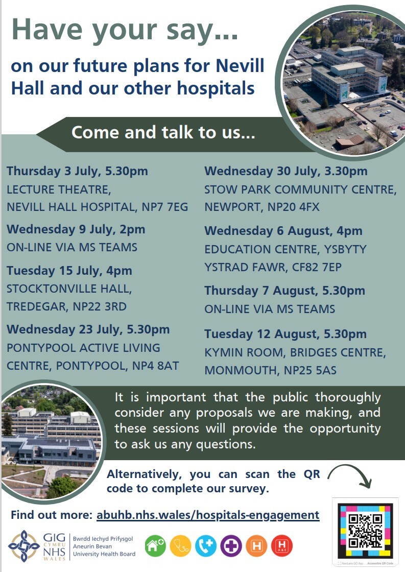 Nevill Hall Engagement Dates