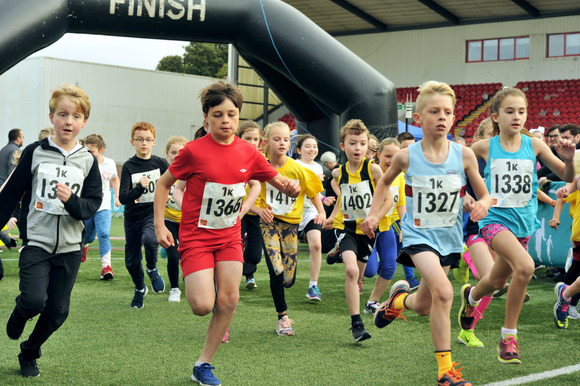 Cumbernauld 10k kids races