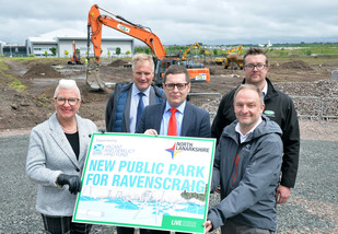 Ravenscraig Park work 