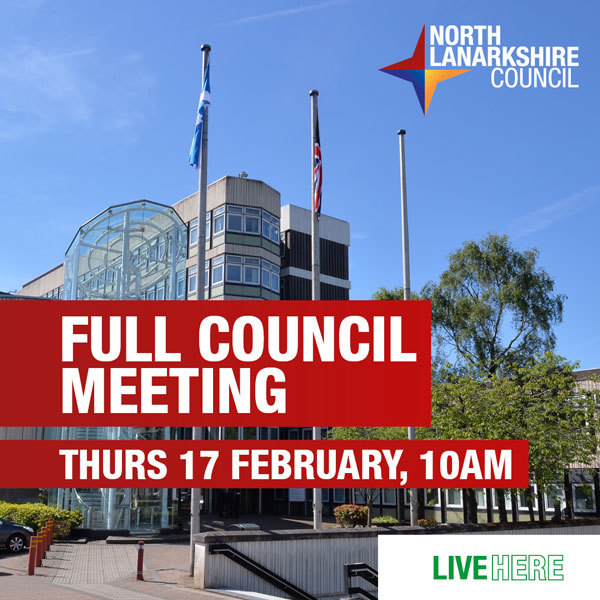 Full council meeting, Thursday 17 February, 10am