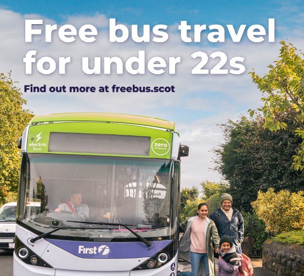 young free bus travel